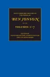 The Cambridge Edition of the Works of Ben Jonson 7 Volume Set cover