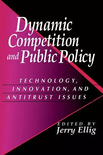 Dynamic Competition and Public Policy cover