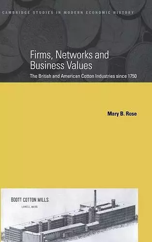 Firms, Networks and Business Values cover