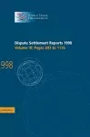 Dispute Settlement Reports 1998: Volume 3, Pages 697-1176 cover