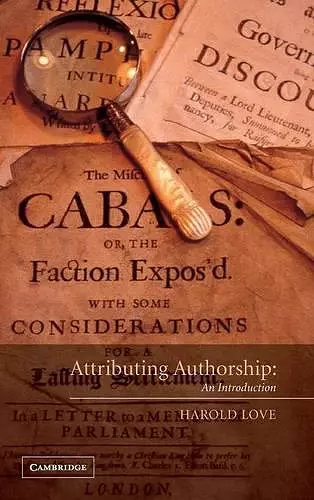 Attributing Authorship cover