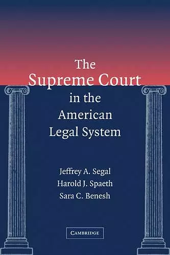 The Supreme Court in the American Legal System cover