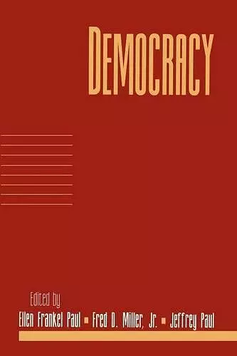 Democracy: Volume 17, Part 1 cover