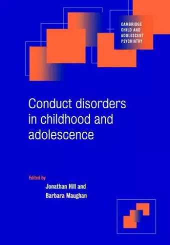 Conduct Disorders in Childhood and Adolescence cover