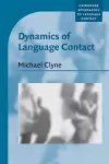 Dynamics of Language Contact cover