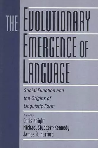 The Evolutionary Emergence of Language cover