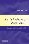 Kant's Critique of Pure Reason cover