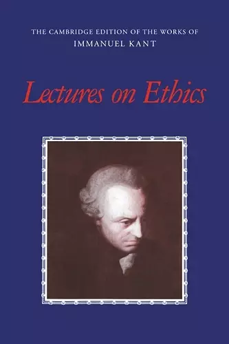 Lectures on Ethics cover