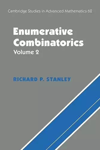 Enumerative Combinatorics: Volume 2 cover