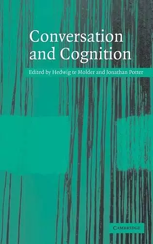 Conversation and Cognition cover