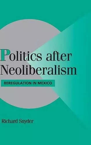 Politics after Neoliberalism cover