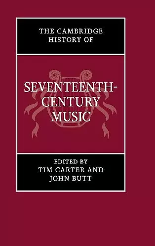 The Cambridge History of Seventeenth-Century Music cover