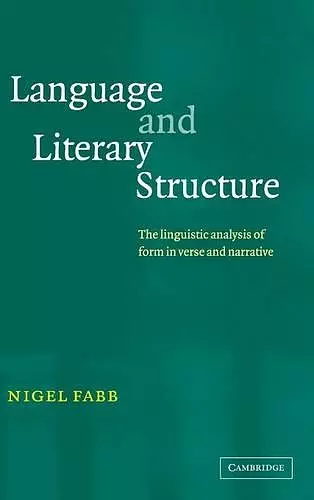 Language and Literary Structure cover