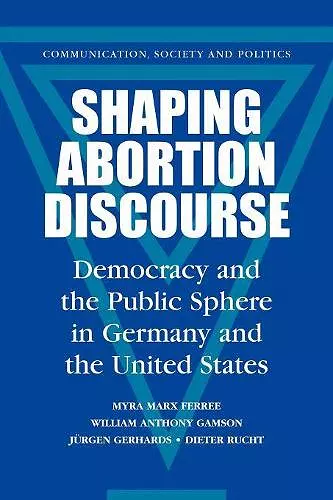 Shaping Abortion Discourse cover