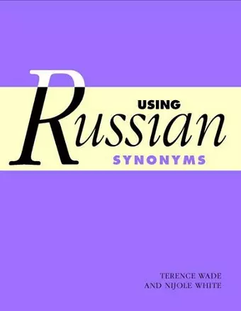 Using Russian Synonyms cover