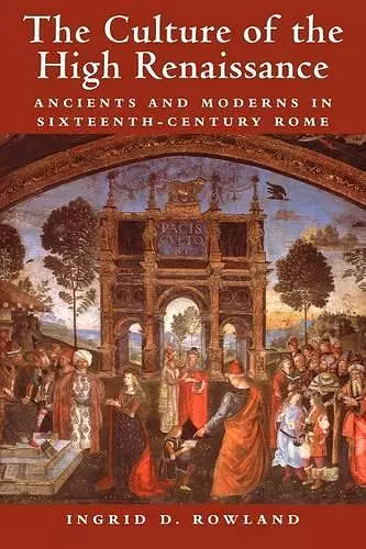 The Culture of the High Renaissance cover