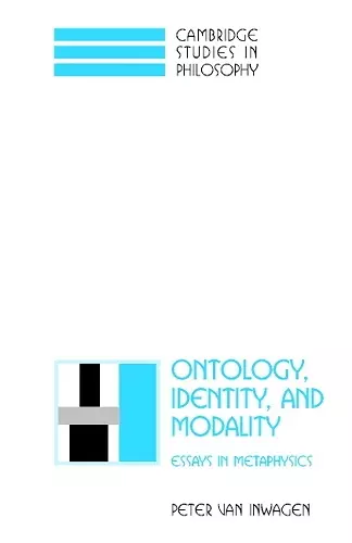 Ontology, Identity, and Modality cover