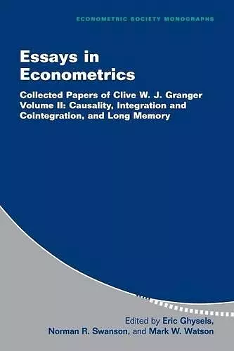 Essays in Econometrics cover