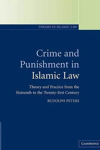 Crime and Punishment in Islamic Law cover