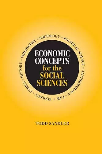 Economic Concepts for the Social Sciences cover