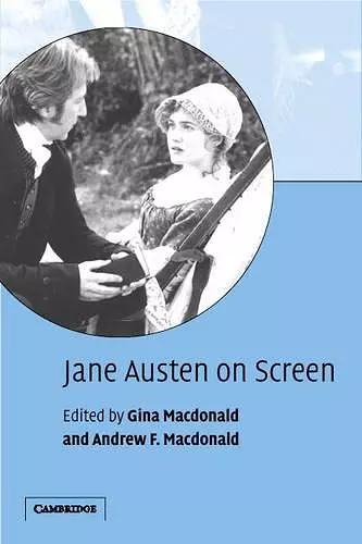 Jane Austen on Screen cover