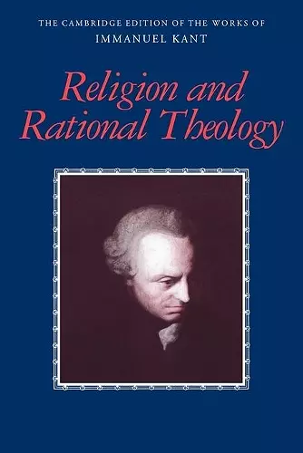 Religion and Rational Theology cover