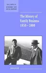 The History of Family Business, 1850–2000 cover