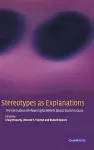 Stereotypes as Explanations cover