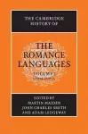 The Cambridge History of the Romance Languages: Volume 1, Structures cover