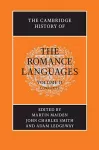 The Cambridge History of the Romance Languages: Volume 2, Contexts cover