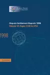 Dispute Settlement Reports 1998: Volume 6, Pages 2199-2752 cover