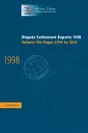 Dispute Settlement Reports 1998: Volume 7, Pages 2753-3324 cover