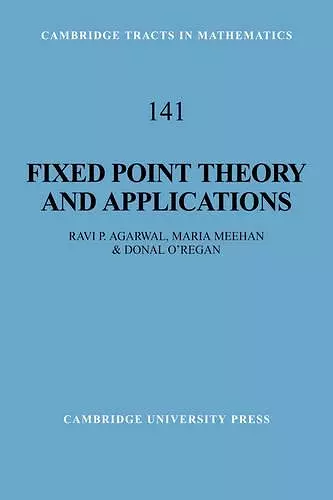 Fixed Point Theory and Applications cover