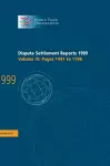 Dispute Settlement Reports 1999: Volume 4, Pages 1441-1796 cover