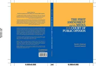 The First Amendment and the Media in the Court of Public Opinion cover