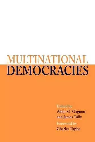 Multinational Democracies cover