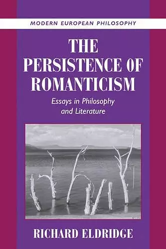 The Persistence of Romanticism cover