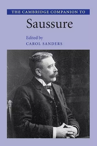 The Cambridge Companion to Saussure cover