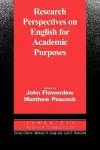 Research Perspectives on English for Academic Purposes cover