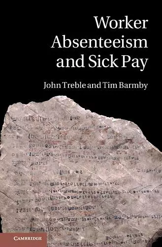 Worker Absenteeism and Sick Pay cover