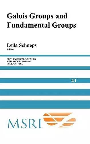 Galois Groups and Fundamental Groups cover