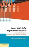 Power Analysis for Experimental Research cover