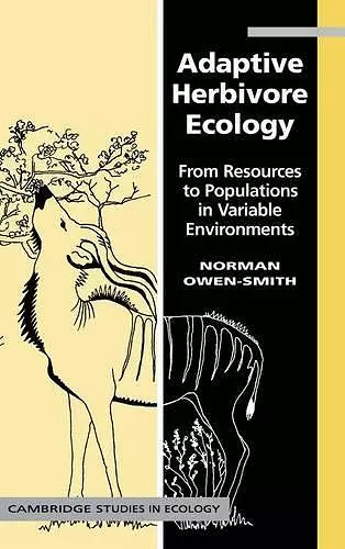 Adaptive Herbivore Ecology cover