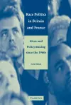 Race Politics in Britain and France cover