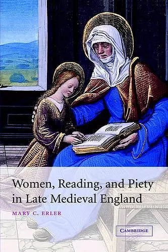 Women, Reading, and Piety in Late Medieval England cover