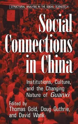 Social Connections in China cover