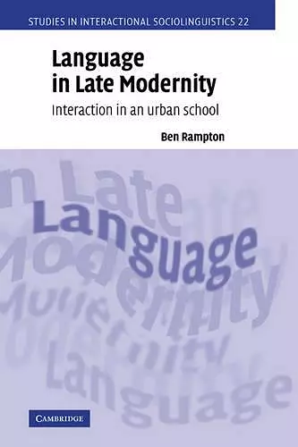 Language in Late Modernity cover