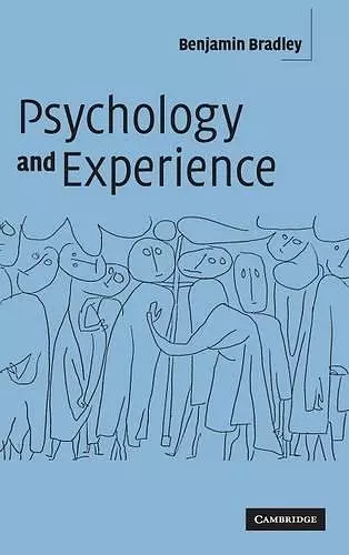 Psychology and Experience cover