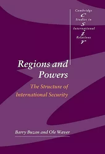 Regions and Powers cover