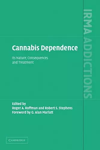 Cannabis Dependence cover